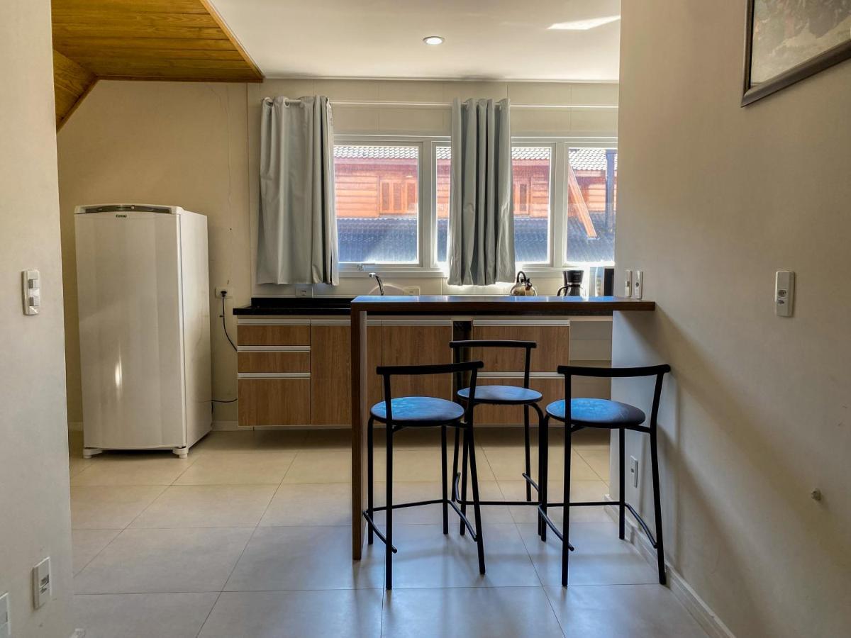Apartamento A 500M Da Rua Coberta - 1 Suíte - Para 4 Pessoas Gramado Exterior foto